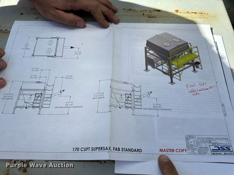 image for item GG9888 DSS Supersax 1500  cement silo