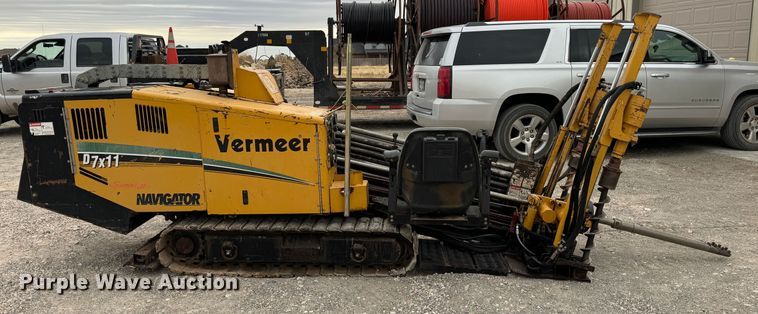 image for item GQ9222 2007 Vermeer D7X11 Series II  directional boring unit