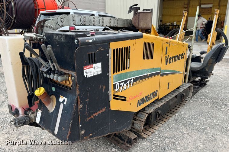 image for item GQ9222 2007 Vermeer D7X11 Series II  directional boring unit