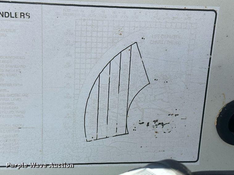image for item IU9182 2003 Terex TH636C  telehandler