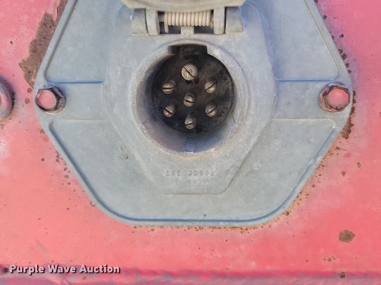 image for item JG9731 1970 Transcraft  flatbed trailer