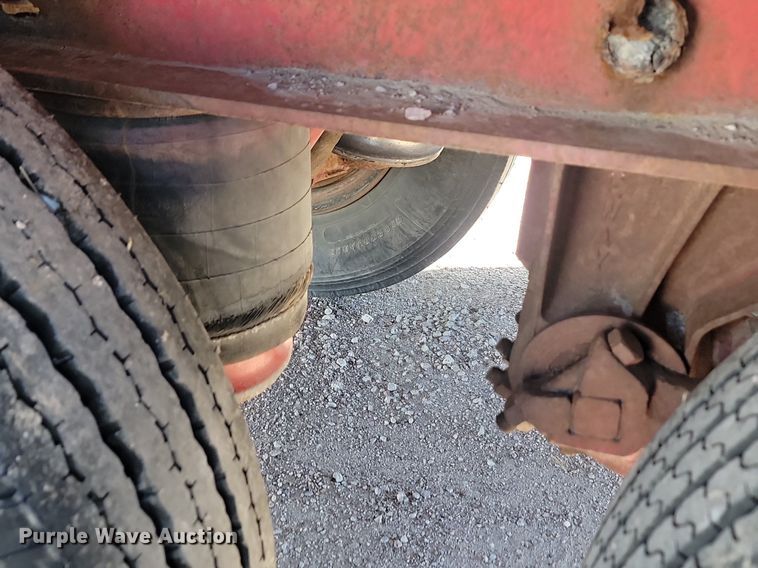 image for item JG9731 1970 Transcraft  flatbed trailer