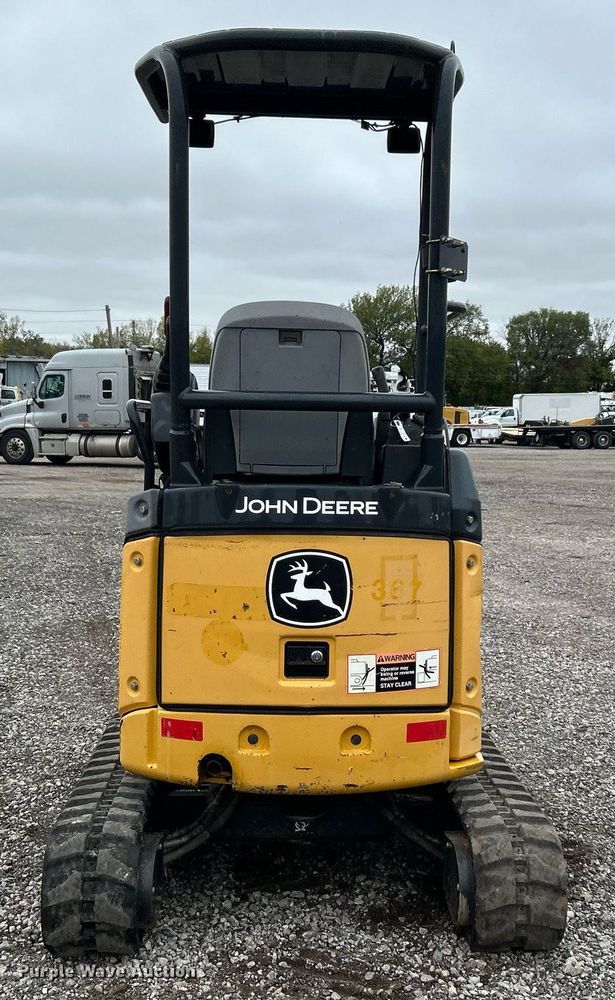 image for item KH9565 2014 John Deere 17D  mini excavator