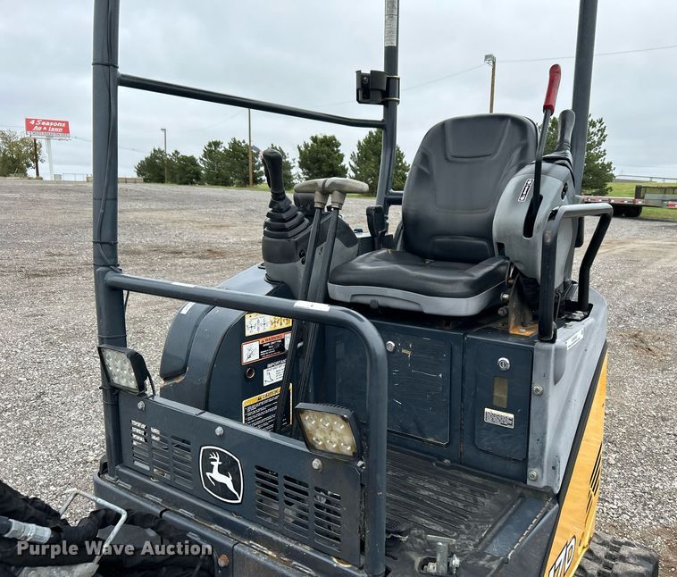image for item KH9565 2014 John Deere 17D  mini excavator
