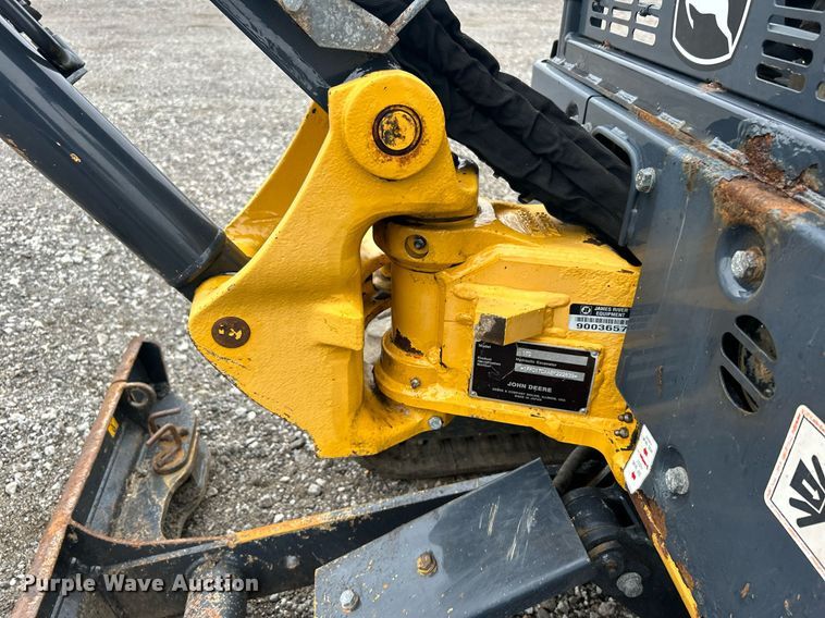 image for item KH9567 2014 John Deere 17D  mini excavator