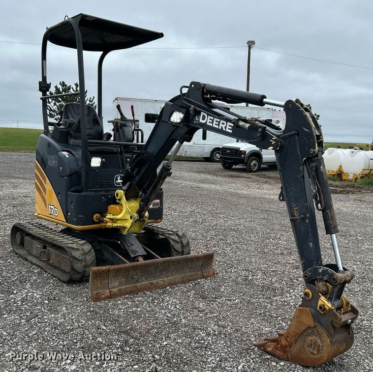 image for item KH9568 2014 John Deere 17D  mini excavator