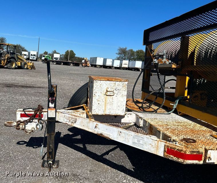 image for item KH9584 Shop built  utility trailer