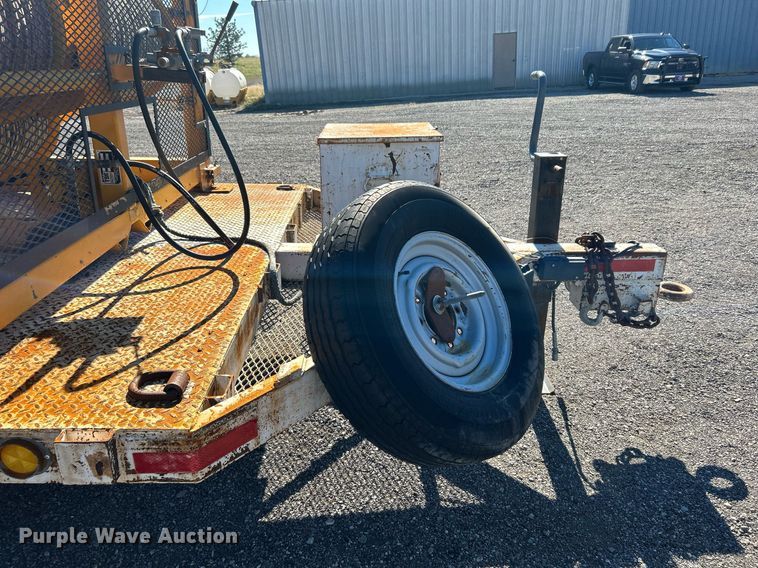 image for item KH9584 Shop built  utility trailer