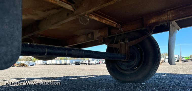 image for item KH9584 Shop built  utility trailer