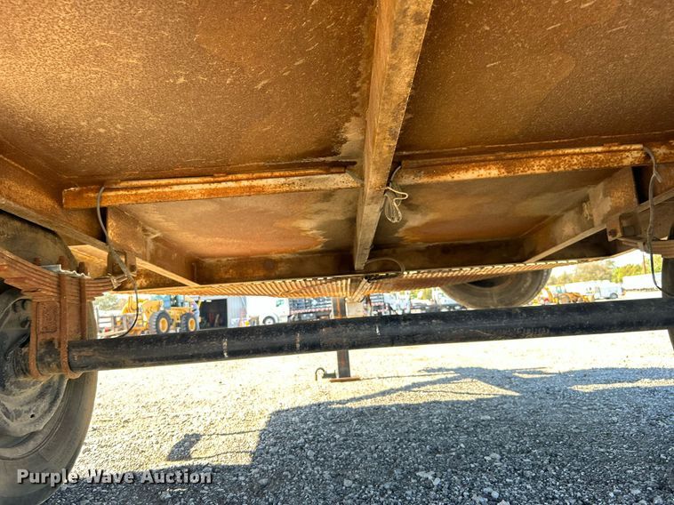 image for item KH9584 Shop built  utility trailer