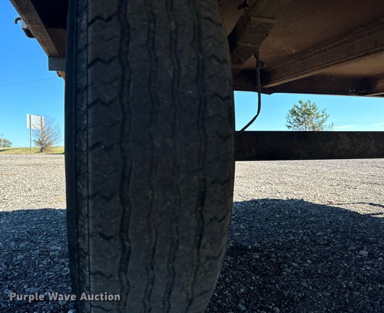 image for item KH9584 Shop built  utility trailer