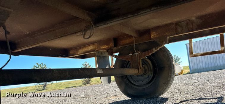 image for item KH9584 Shop built  utility trailer