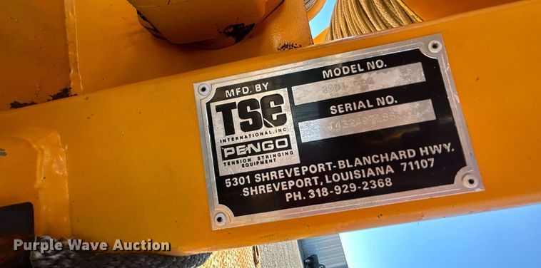 image for item KH9584 Shop built  utility trailer