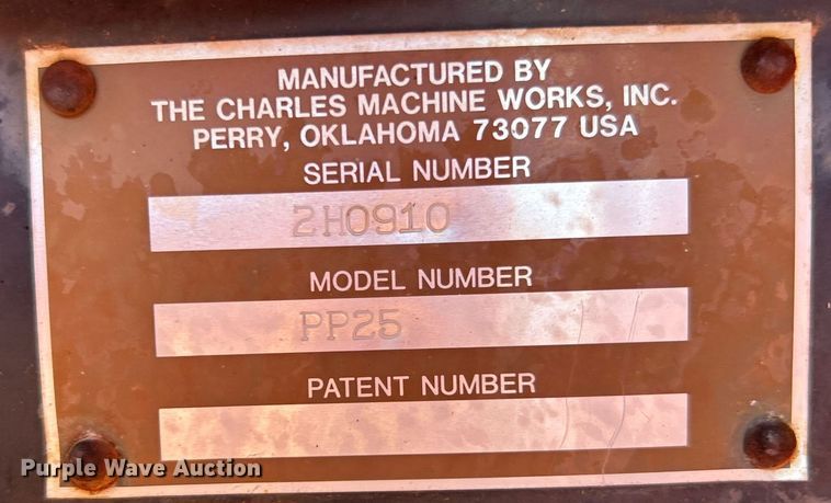 image for item KH9585 Ditch Witch 140 earth auger