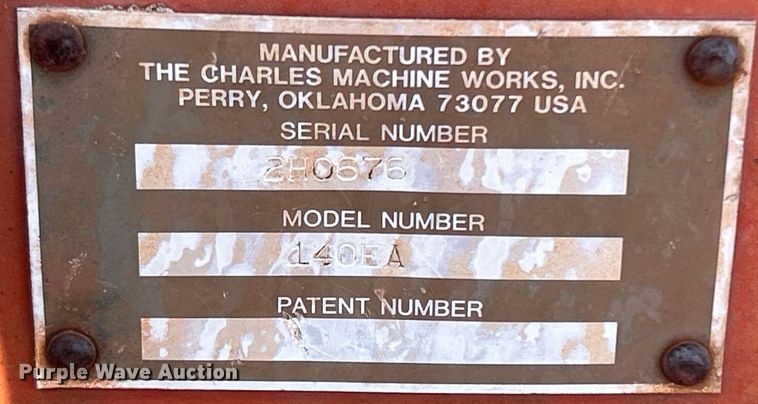 image for item KH9585 Ditch Witch 140 earth auger