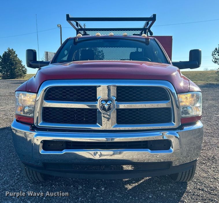 image for item KH9596 2016 Dodge Ram 3500HD  utility bed pickup truck