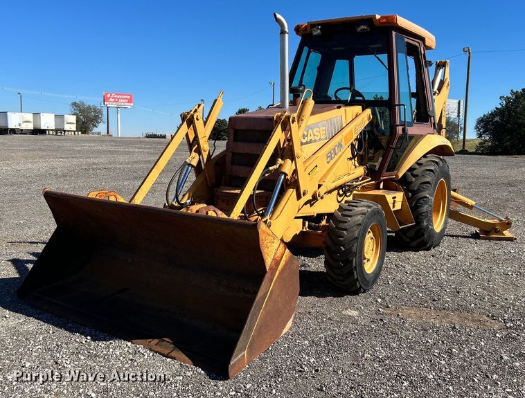 image for item KH9599 Case 580K  backhoe