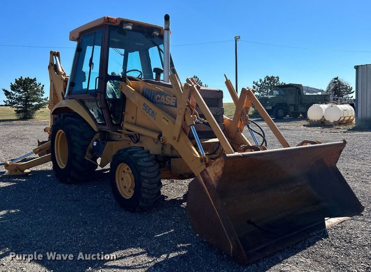 image for item KH9599 Case 580K  backhoe