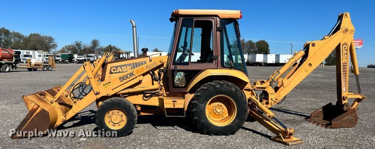 image for item KH9599 Case 580K  backhoe