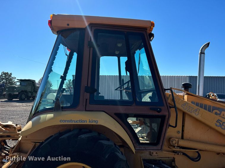 image for item KH9599 Case 580K  backhoe