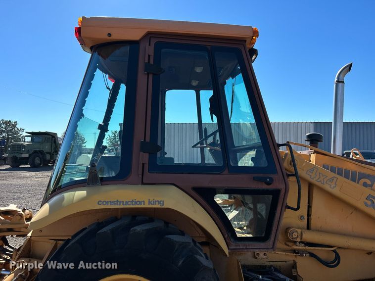 image for item KH9599 Case 580K  backhoe
