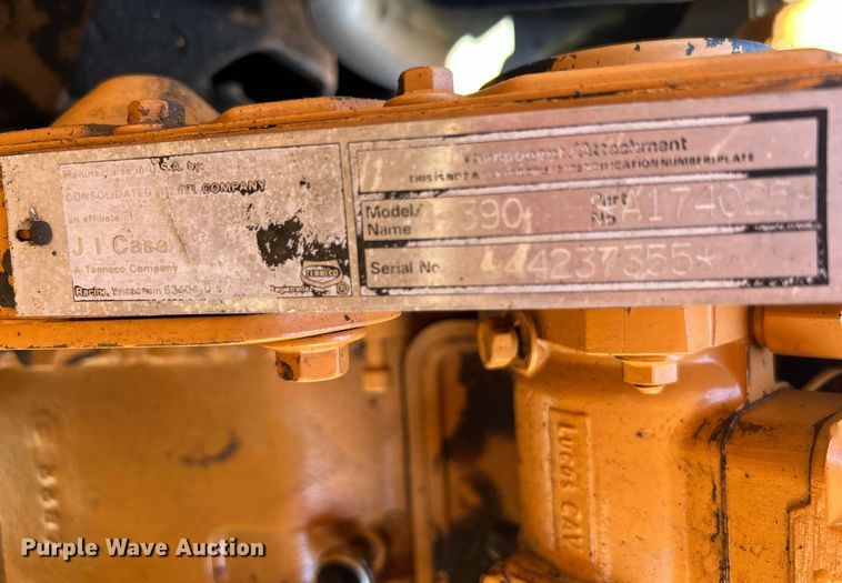 image for item KH9599 Case 580K  backhoe