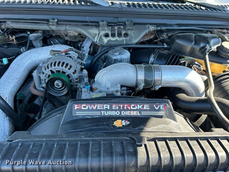 image for item KH9600 2003 Ford F550 XL Super Duty flatbed truck