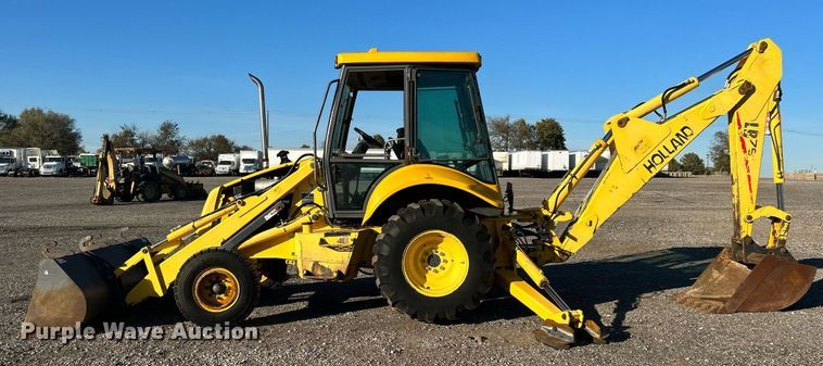 image for item KH9612 2000 New Holland LB75  backhoe