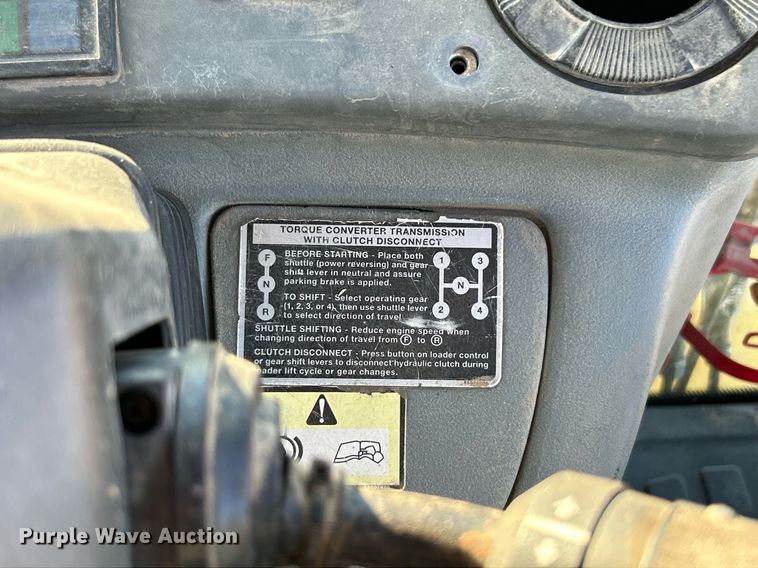 image for item KH9612 2000 New Holland LB75  backhoe