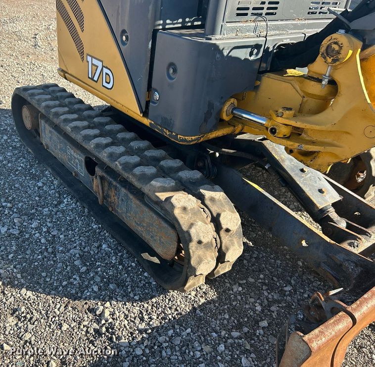 image for item KH9625 2010  John Deere 17D  mini excavator