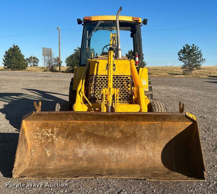 image for item KH9628 1988 John Deere 210C  backhoe