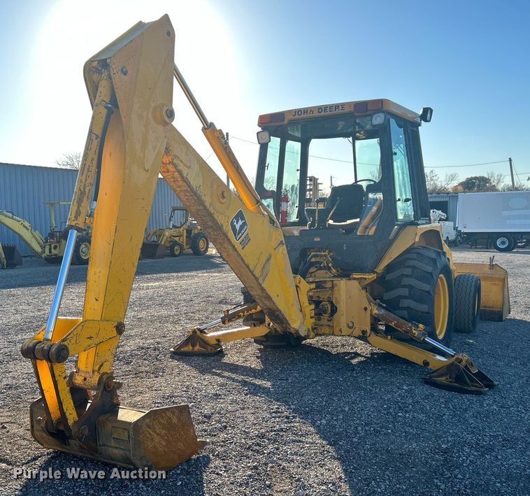 image for item KH9628 1988 John Deere 210C  backhoe