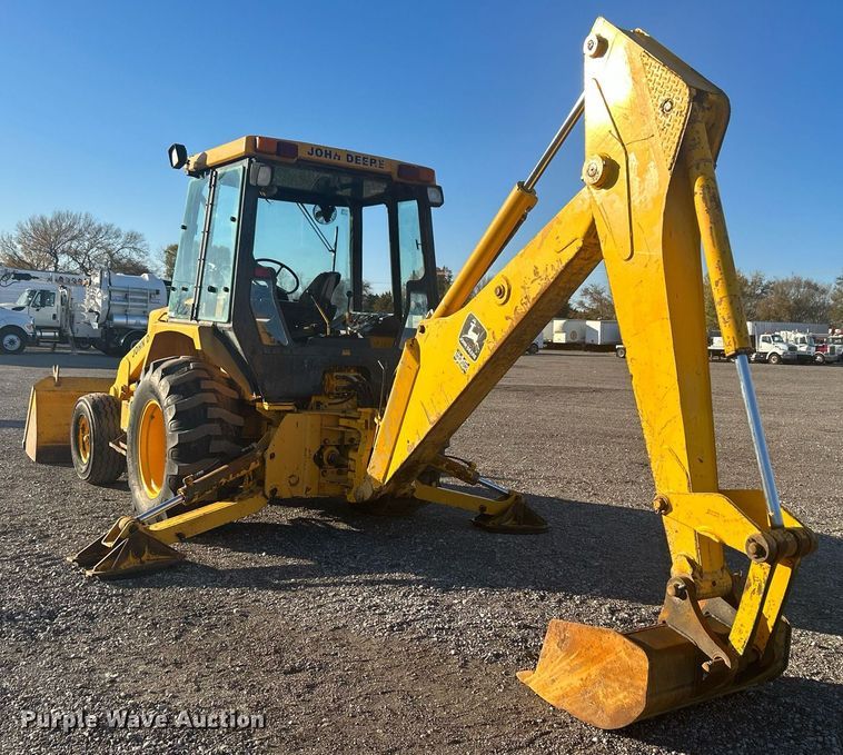 image for item KH9628 1988 John Deere 210C  backhoe