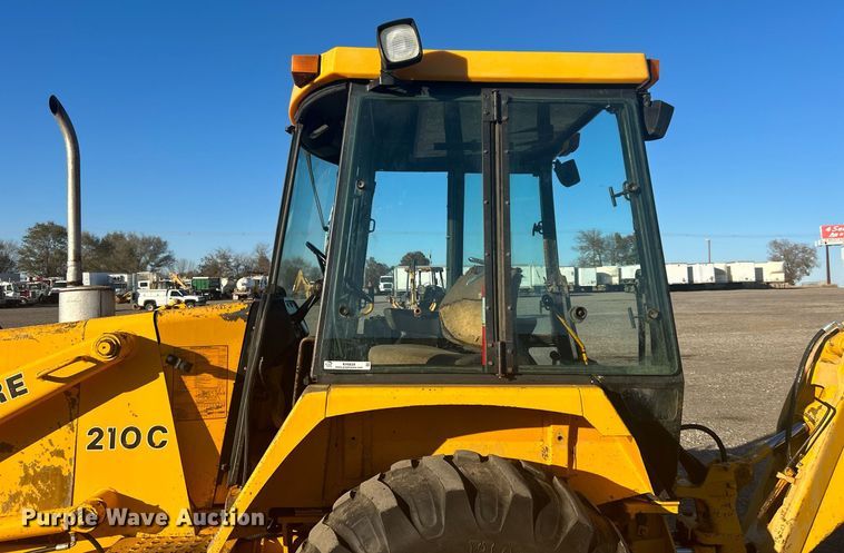 image for item KH9628 1988 John Deere 210C  backhoe