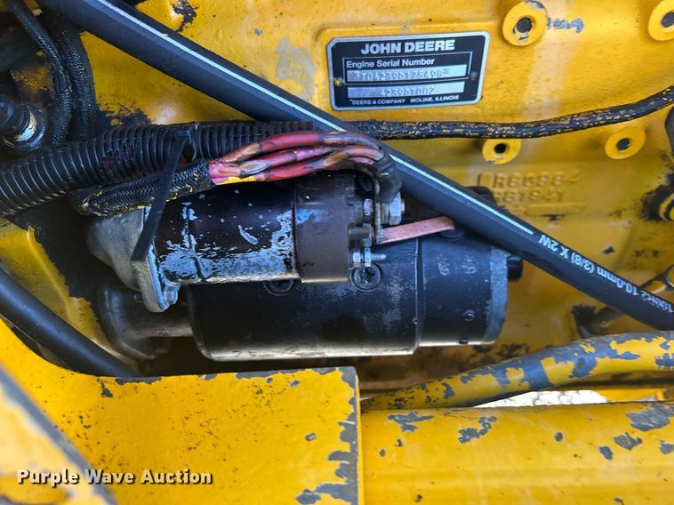 image for item KH9628 1988 John Deere 210C  backhoe