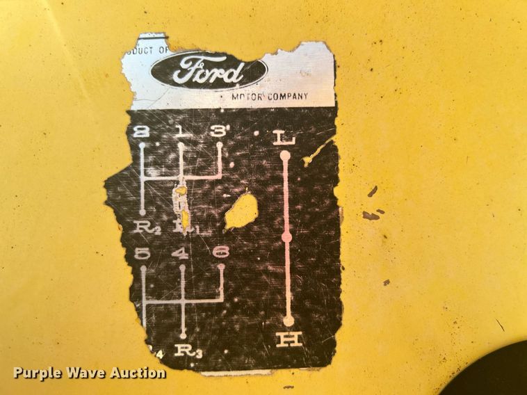 image for item KH9629 Ford  backhoe