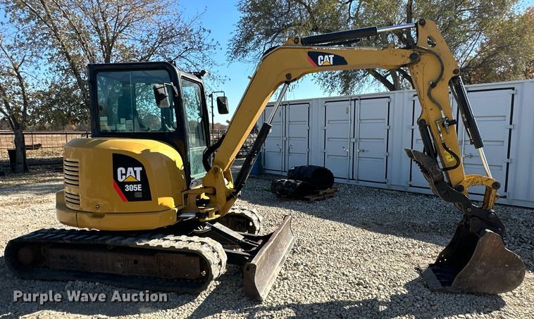 image for item KT9132 2014 Caterpillar 305E CR  mini excavator