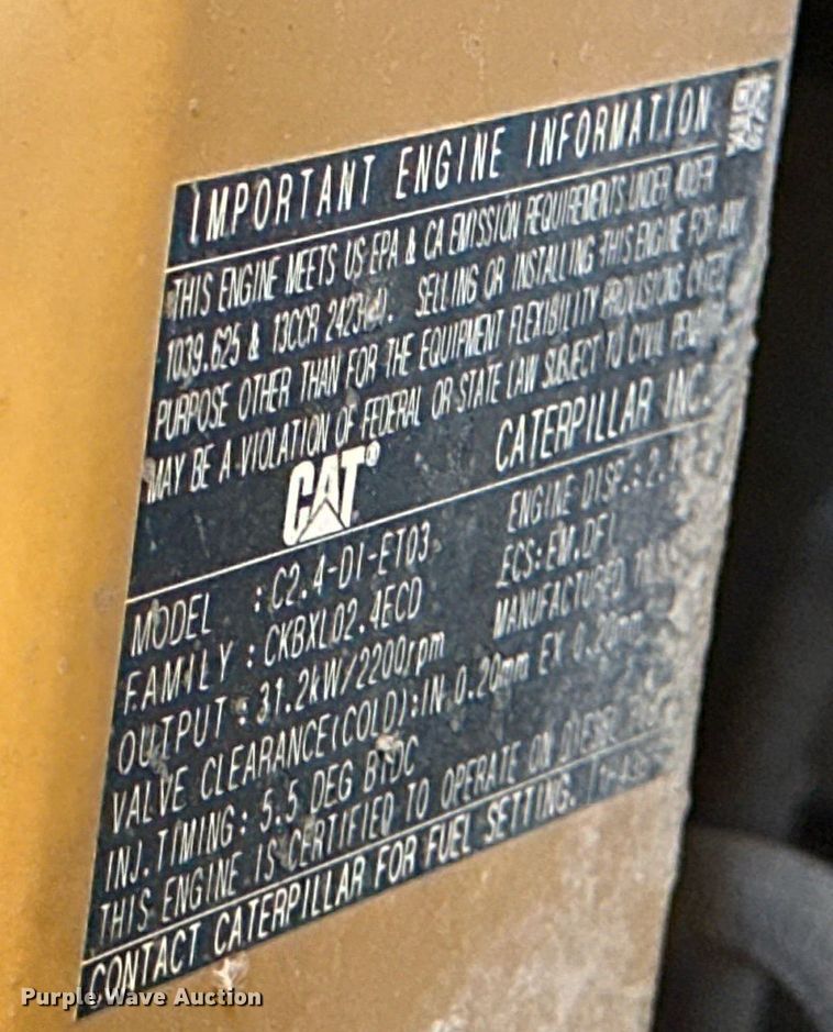 image for item KT9132 2014 Caterpillar 305E CR  mini excavator