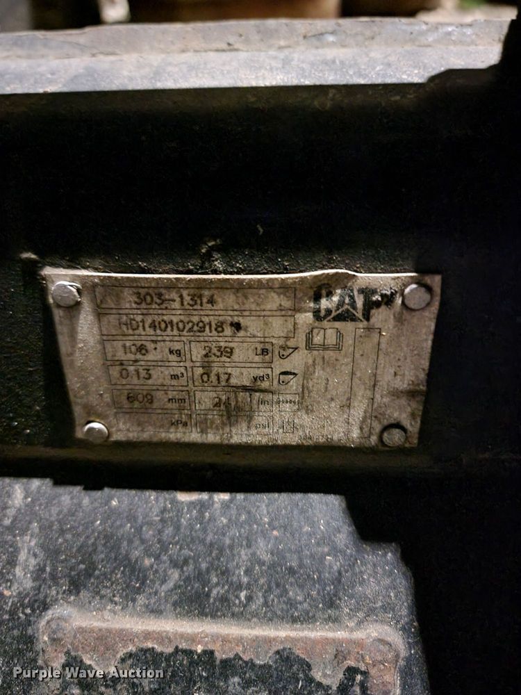 image for item KT9132 2014 Caterpillar 305E CR  mini excavator