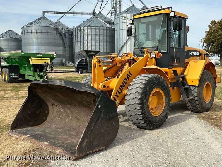 image for item KT9167 2009 Hyundai HL740-7A  wheel loader