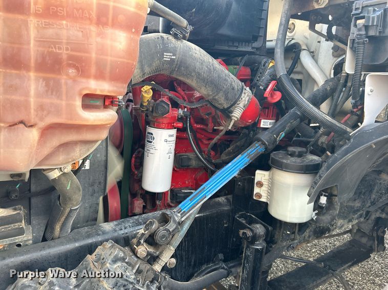 image for item KW9036 2015 Ford F750 Super Duty  dump flatbed truck