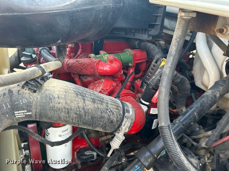 image for item KW9036 2015 Ford F750 Super Duty  dump flatbed truck