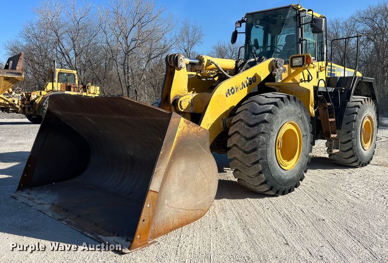 image for item LD9855 2011 Komatsu WA480-6  wheel loader