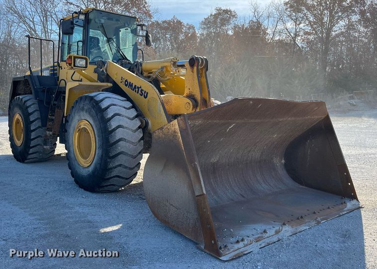 image for item LD9855 2011 Komatsu WA480-6  wheel loader