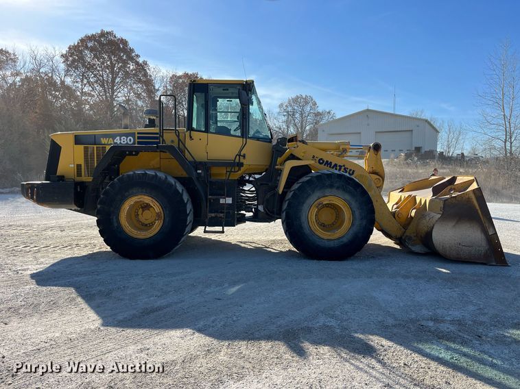 image for item LD9855 2011 Komatsu WA480-6  wheel loader