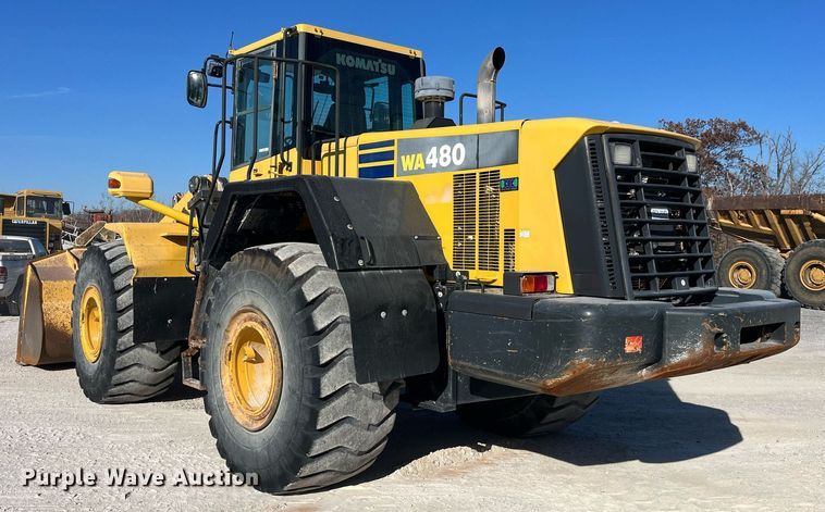 image for item LD9855 2011 Komatsu WA480-6  wheel loader