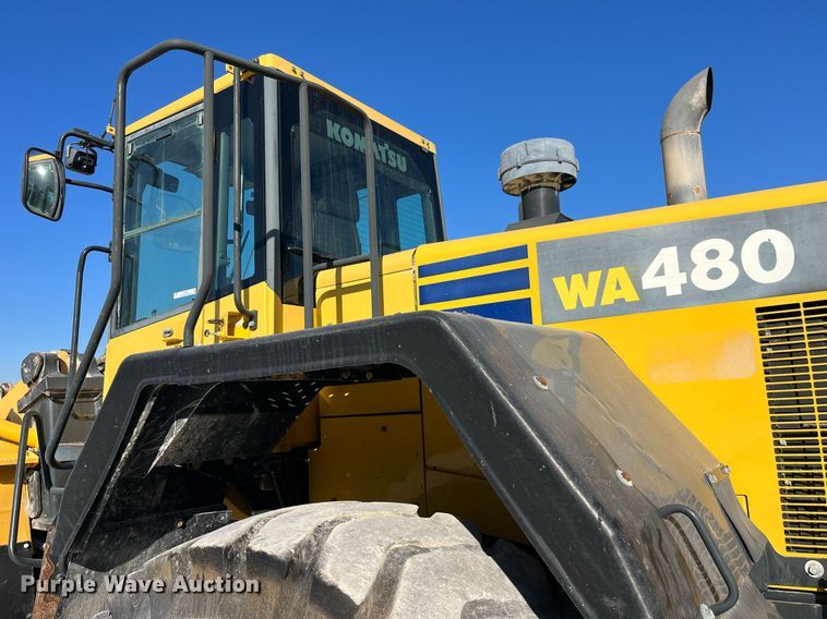 image for item LD9855 2011 Komatsu WA480-6  wheel loader