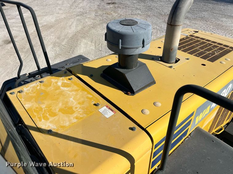 image for item LD9855 2011 Komatsu WA480-6  wheel loader