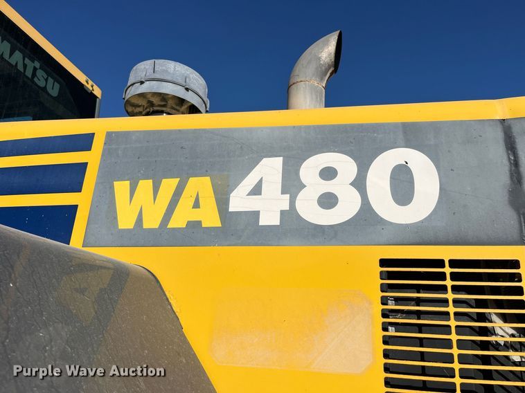 image for item LD9855 2011 Komatsu WA480-6  wheel loader