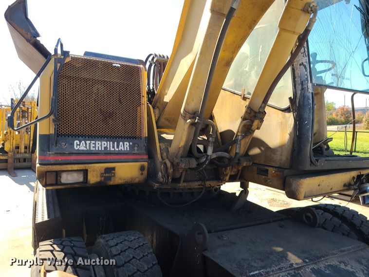 image for item LJ9357 2002 Caterpillar M315  wheeled excavator